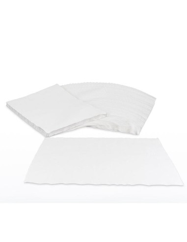 ALFOMBRILLAS PAPEL RIZADO 30X43 CM (1000 UNIDADES)