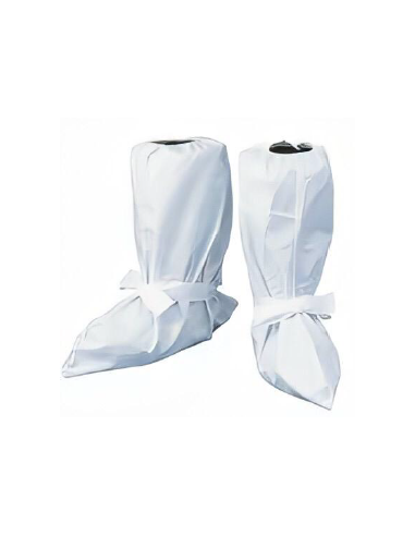 PROTECÇÕES PARA BOTAS SOLAS ANTIDERRAPANTES BRANCAS, 20 SACOS DE 10 PARES
