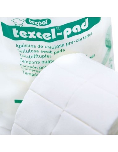 BOLSA DE CELULOSE PRÉ-CORTE 4 X 5cm, SACO 2X 500 pcs. (TIPO PUR-ZELLIN)