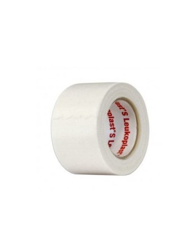 FITA DE TECIDO BRANCA LEUCOPLAST S 2,5 CM. X 5 M. B