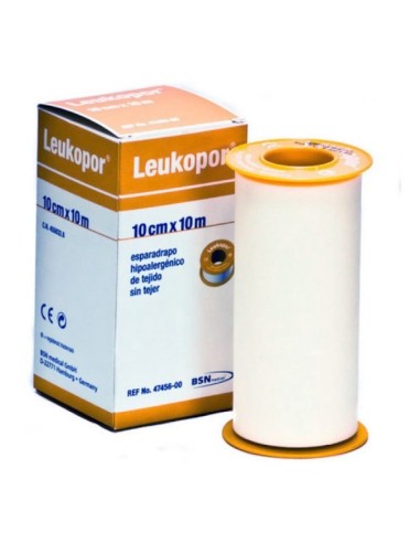 FITA DE PAPEL LEUKOPOR 10 CM. X 10 M