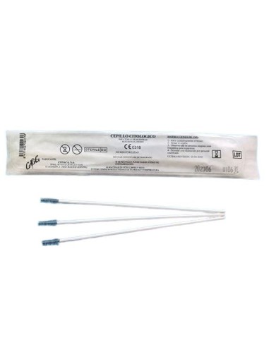 CEPILLO ENDOCERVICAL ESTERIL. 100 UD