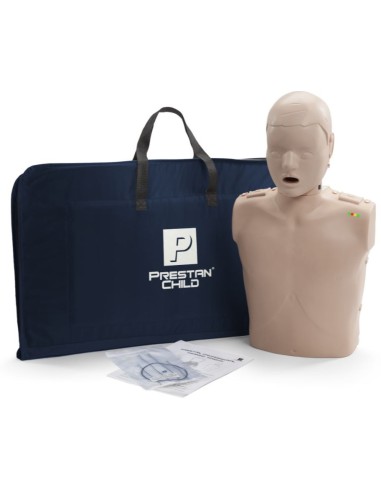MANEQUIM PEDIÁTRICO PROFISSIONAL DE RCP-AED COM MONITOR DE FREQUÊNCIA