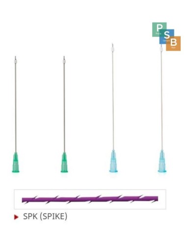COG COMBI SPIRAL 3D SPIRAL THREADS 21GX90 155 mm (10 unid.) CANNULA