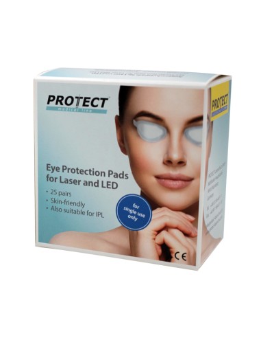 PROTECTORES OCULARES DESECHABLES (25 PARES) - LASER/LED