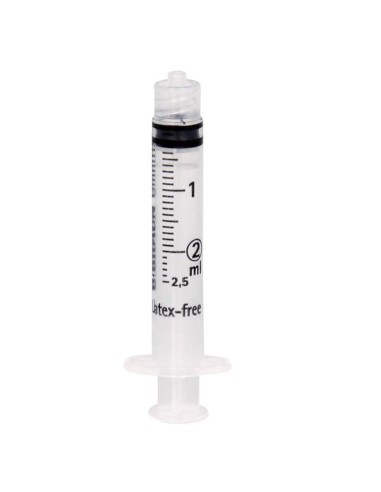 SERINGA 2 ML. TRÊS CORPOS LUER LOCK OMNIFIX-F, CAIXA 100 PCS.