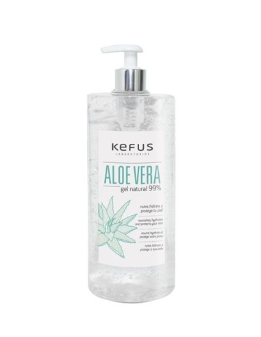 GEL DE ALOE VERA KEFUS NATURAL, 1 LITRO