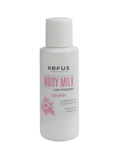 LOCION CORPORAL BODY MILK ROSA MOSQUETA KEFUS 100 ML