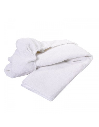 CUBRECAMILLAS ALGODÓN RIZADO 60 X 190 CM - SIN AGUJERO FACIAL (82X220 CM)