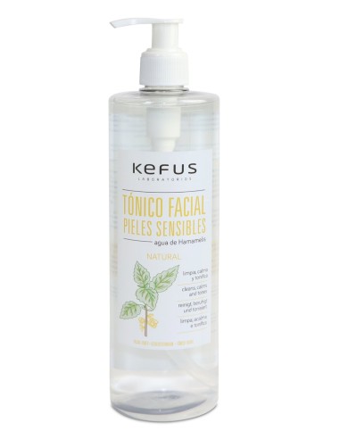 TÓNICO PARA PELE SENSÍVEL ÁGUA DE HAMAMÉLIS 500 ML.