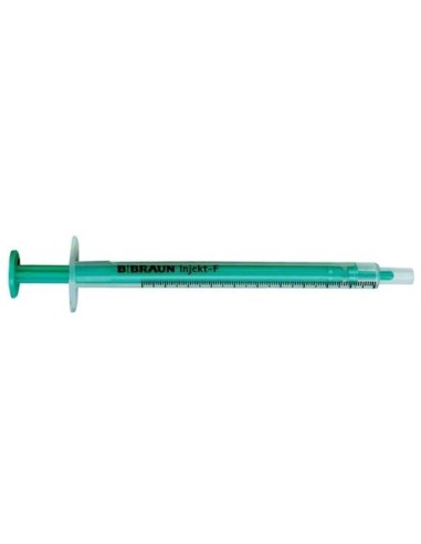 SIRINGA DE TUBERCULINA PARA DOIS CORPOS 1 ml INJEKT- F LUER CAIXA 100 unid