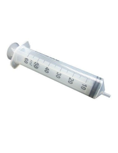 SERINGA 50 ML LUER EXCÊNTRICO LUER 3P 60 UNID