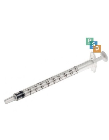 JERINGA 1 ML 3P ESC. CENTES. CAJA 120
