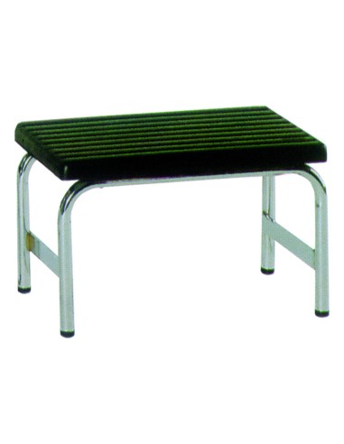 PLACA RECTANGULAR RECTANGULAR EM CROMO H-43. 450x250x250 mm