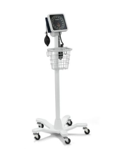 ESFIGMOMANÓMETRO WELCH ALLYN BASE ROLANTE TYCOS COM BRAÇADEIRA FLEXIPORT PARA ADULTOS