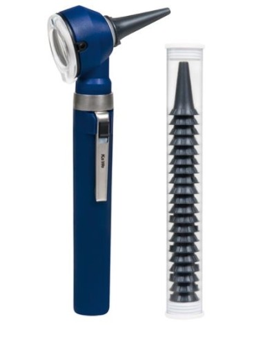 OTOSCÓPIO PICCOLIGHT F.O. 2.5 V COR AZUL KAWE