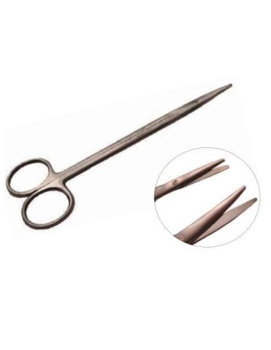 TESOURA METZENBAUM 18 CM CURVA