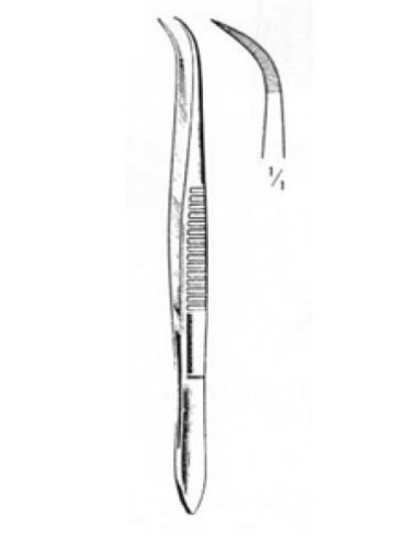 PINÇA DE DISSECAÇÃO P. FINE 11 CM CURVADO