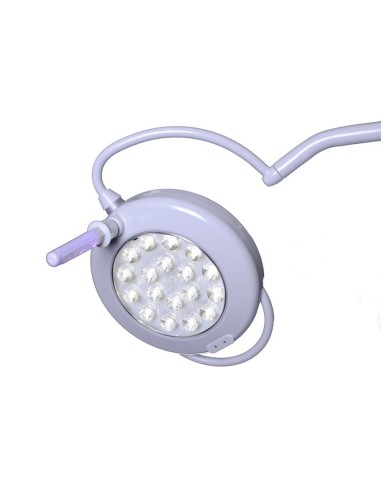 CANDEEIRO DE PEQUENA CIRURGIA SOLIS 60 F COM BASE ROLANTE