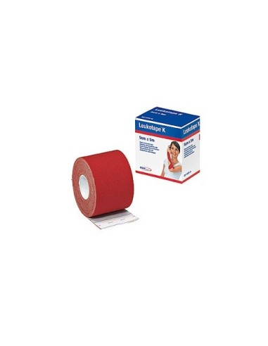 LEUKOTAPE-K NEUROMUSCULAR 5 CM X 5 M VERMELHO