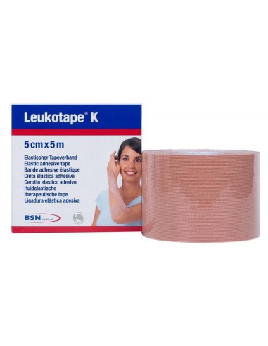 LEUKOTAPE-K NEUROMUSCULAR 5 CM X 5 M BEGE