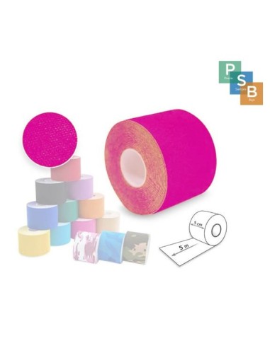FITA ADESIVA NEUROMUSCULAR 5 CM X 5 M PÚRPURA