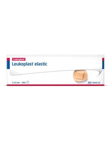 LEUKOPLAST FAIXAS REDONDAS CAIXA 100 22 mm