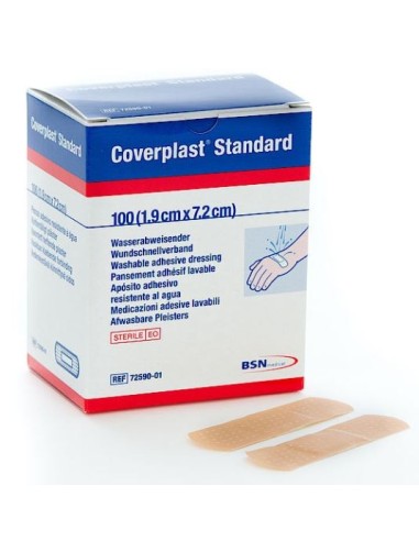 TIRITAS RECTANGULARES COVERPLAST STD CAJA 100 19X72