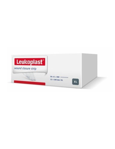 FAIXAS DE APROXIMAÇÃO LEUKOPLAST 12X100 mm em 6 tiras (50 SACHETS)