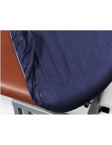 LENÇOL AZUL ESCURO PARA MACA TST 25G/M2 95X220 CM 5PC