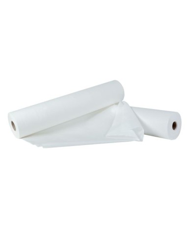 ROLO DE PAPEL PLASTIFICADO BRANCO PARA MACA 80 MTS. PRÉ-CORTADO 40 CM., CAIXA 6 PCS.