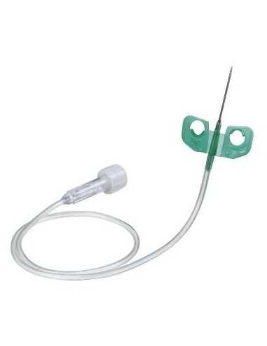 PALOMILLA VENOFIX N.21G VERDE (0.8x19 mm L.30 cm LUER LOCK) (50 UDS.)