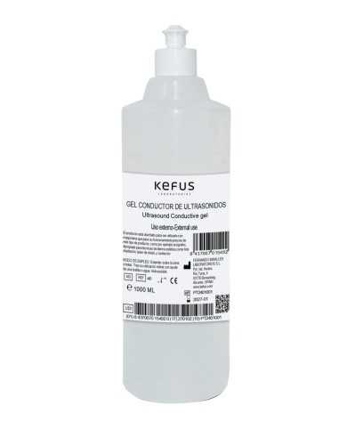 GEL CONDUCTOR TRANSPARENTE KEFUS 1 LITRO