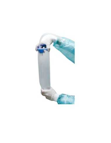 SACO DE ASPIRADOR AZUL COM VÁLVULA 2 LITROS
