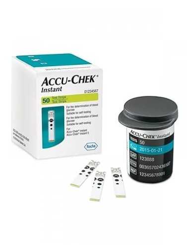 TIRAS GLUCÓMETRO ACCU-CHEK INSTANT 50 UNIDADES