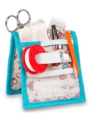 ESTUCHE ORGANIZADOR ENFERMERIA DIBUJOS EN BEIGE MOD.KEEN.S