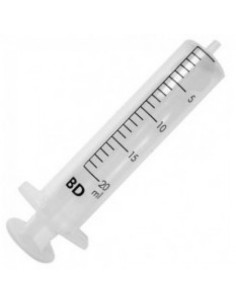 JERINGA 20 ML. LUER 2P CAJA 80