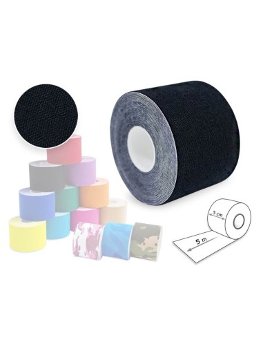 VENDA TAPE NEUROMUSCULAR 2,5 CM X 5 M NEGRO