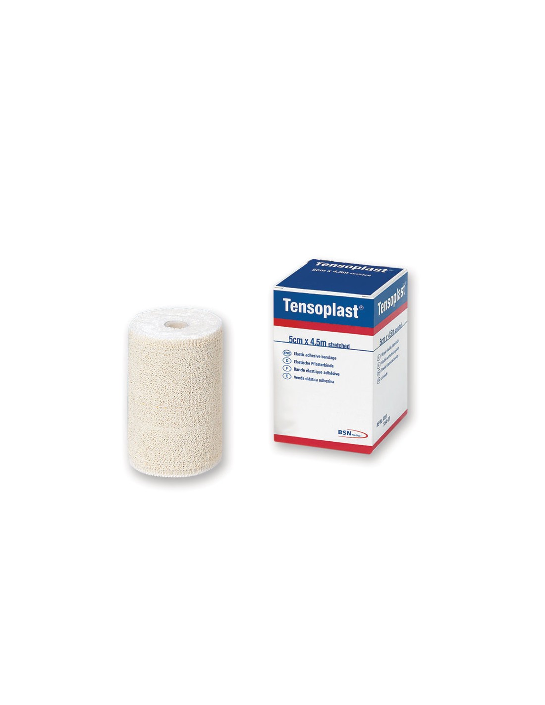 Venda elastica adhesiva - farmalastic (1 unidad 4,5 m x 5 cm)