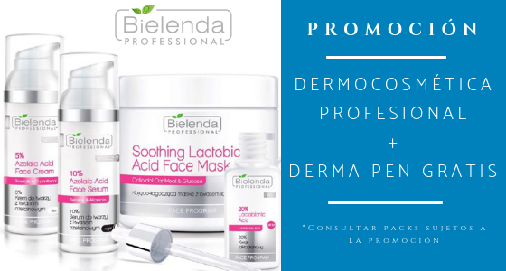 LLÉVATE UN DERMA PEN GRATIS POR LA COMPRA DE PRODUCTOS DE DERMOCOSMÉTICA PROFESIONAL BIELENDA