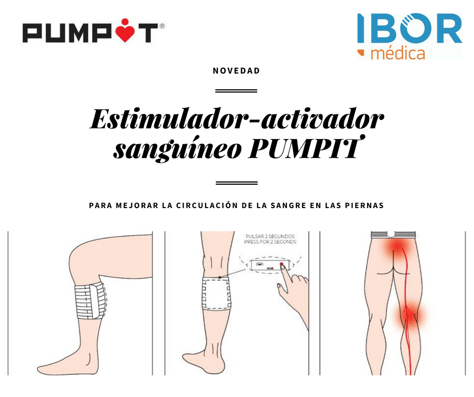 Pumpit: novo estimulador para melhorar a circulação sanguínea nas pernas