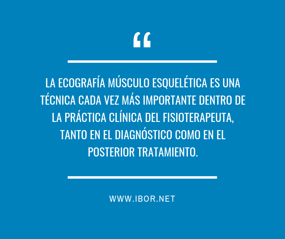 La importancia de la Ecografía Músculo Esquelética en el diagnóstico de lesiones del tejido blando y óseas